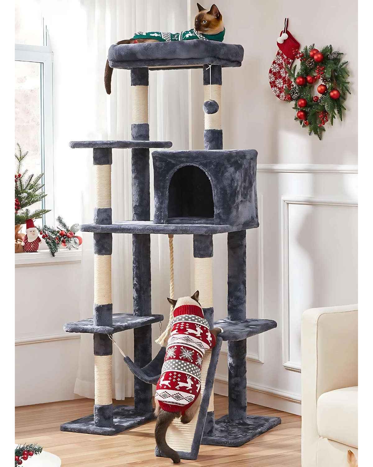 Multi-Level Cat Tree